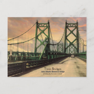 Twin Bridges Historic Postcard