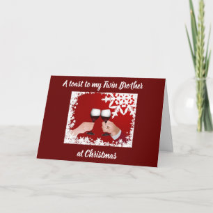 ***TWIN BROTHER*** SPECIAL CHRISTMAS WISH CARD