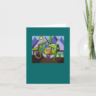 Twin Cities II note card