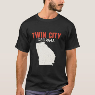 Twin City Georgia USA State America Travel Georgia T-Shirt