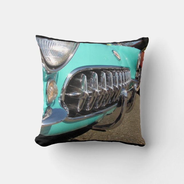 Twin Corvettes ~ Pillow (Front)