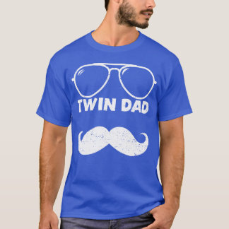 Twin Dad Fathers Day T-Shirt