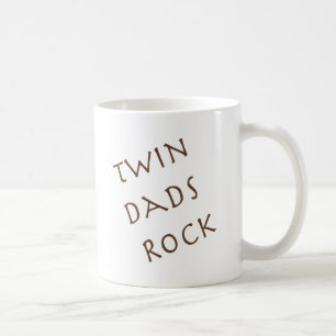 Twin Dads Rock Coffee Mug