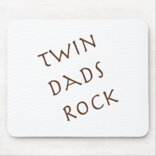 Twin Dads Rock Mouse Pad