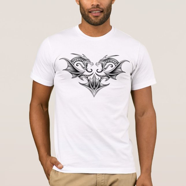 Twin Dragons T-Shirt (Front)