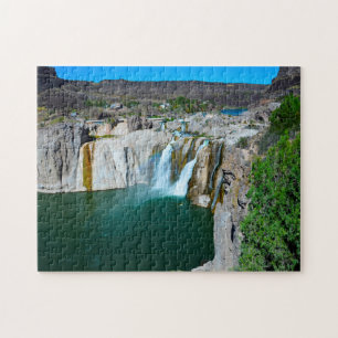 Twin Falls Idaho. Jigsaw Puzzle