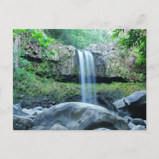Twin Falls Maui Postcard