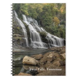 Twin Falls, Tennessee Spiral Notebook
