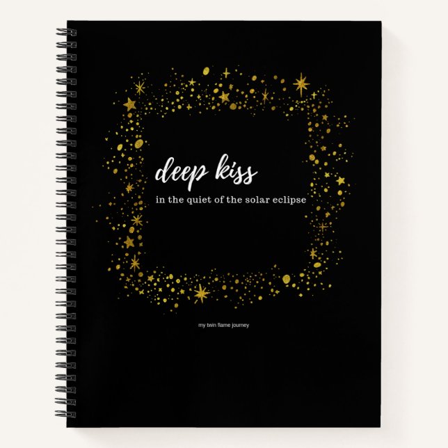 Twin Flame Journal Notebook (Front)