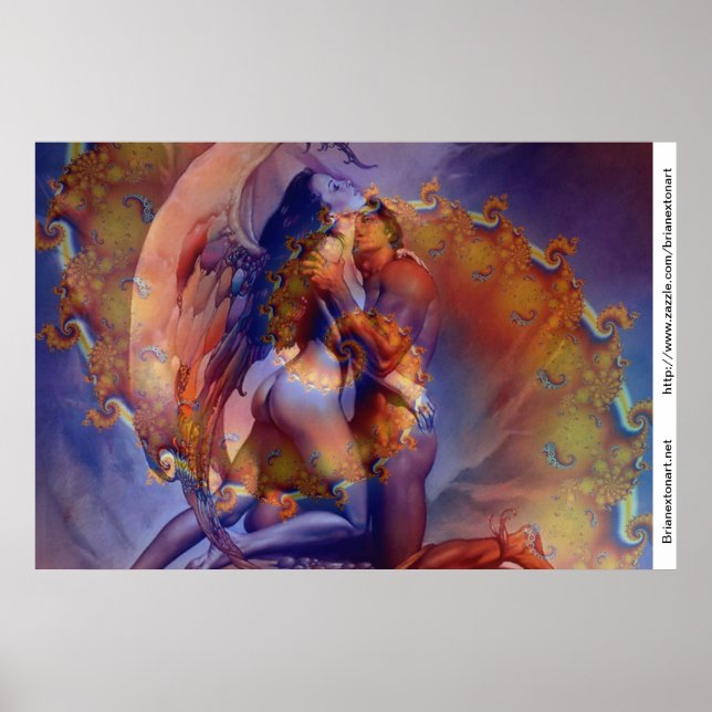 Twin Flame Love Poster (Front)