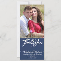 Twin Flame Photo Thank You Card