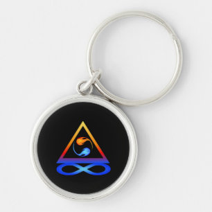 Twin Flame Symbol- Key Ring