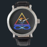 Twin Flame Symbol- Watch<br><div class="desc">Express your Love in a Unique Way! Twin Flame Symbol is a sign of connection,  unity,  growth,  and eternal Love! Express it today!  Great gift idea for the one you love,  anniversaries,  or birthdays!</div>