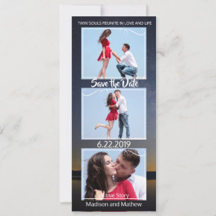 Twin Flame Wedding Save the Date