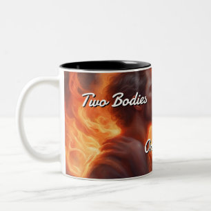 Twin Flames 010 Two-Tone Coffee Mug
