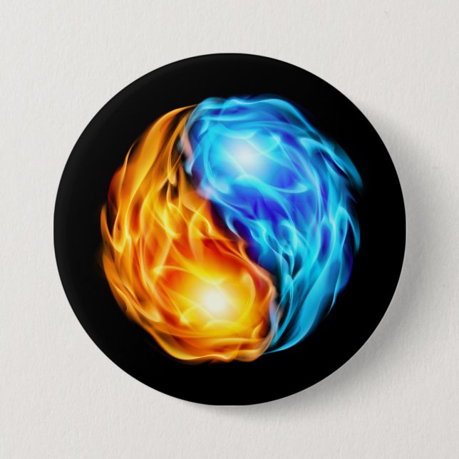 Twin Flames 7.5 Cm Round Badge (Front)