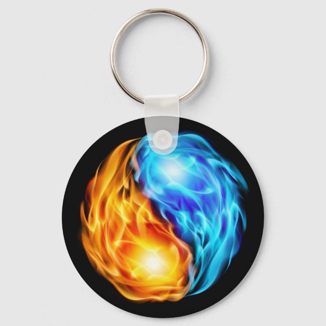 Twin Flames Key Ring (Front)