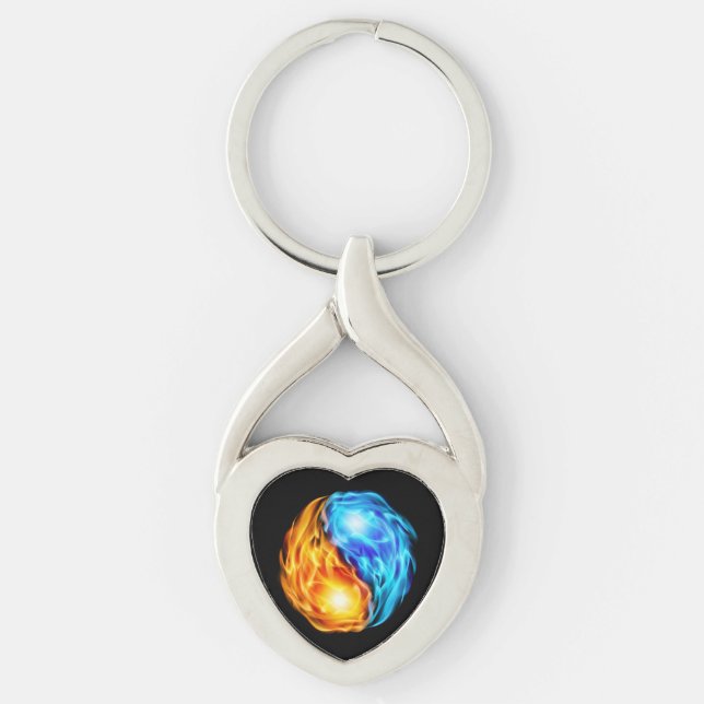 Twin Flames Key Ring (Front)