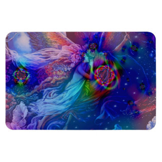 Twin Flames Rising Into Heaven Magnet
