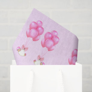 Twin Girls Baby Gift Tissue Paper