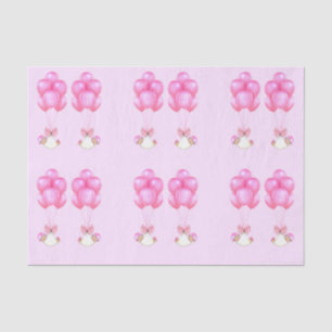 Twin Girls Baby Shower Gift Tissue Paper