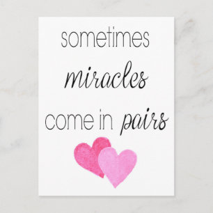 Twin Girls Postcard