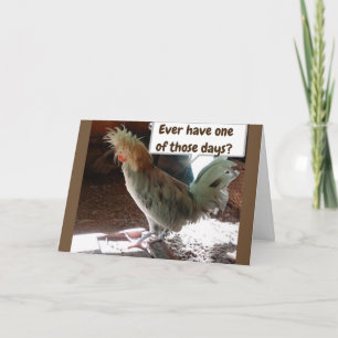 ***TWIN*** HAVING BAD DAY AT "40th" BIRTHDAY Card