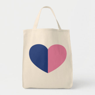 Twin Heart Tote Bag
