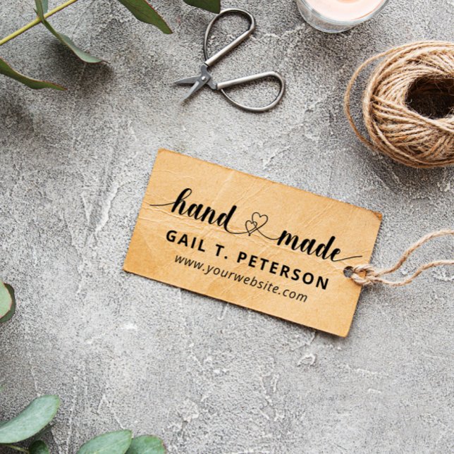 Twin Hearts Handmade Rubber Stamp (Creator Uploaded)