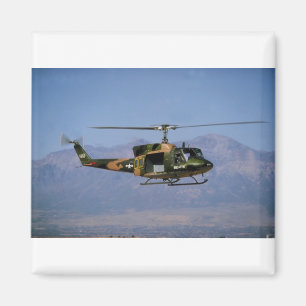 Twin Huey UH-1N Magnet