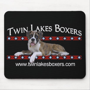 Twin Lakes Boxers Mouse Pad
