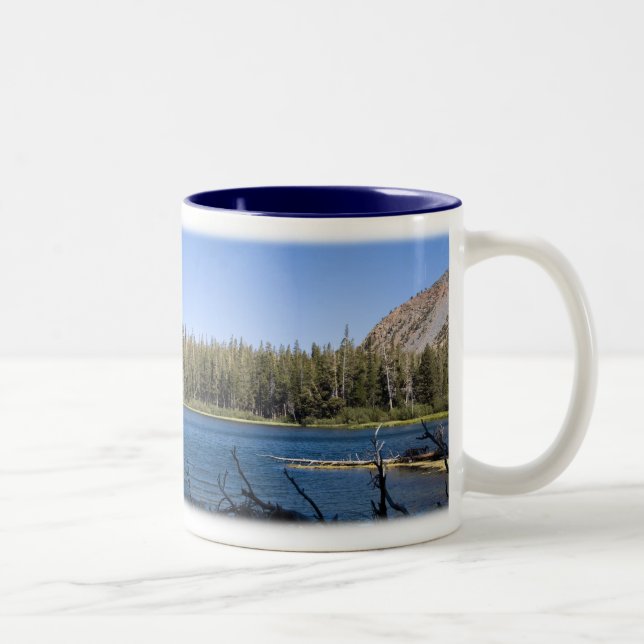 Twin Lakes, CA Two-Tone Coffee Mug (Right)