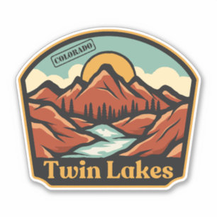 Twin Lakes, Colorado Sticker