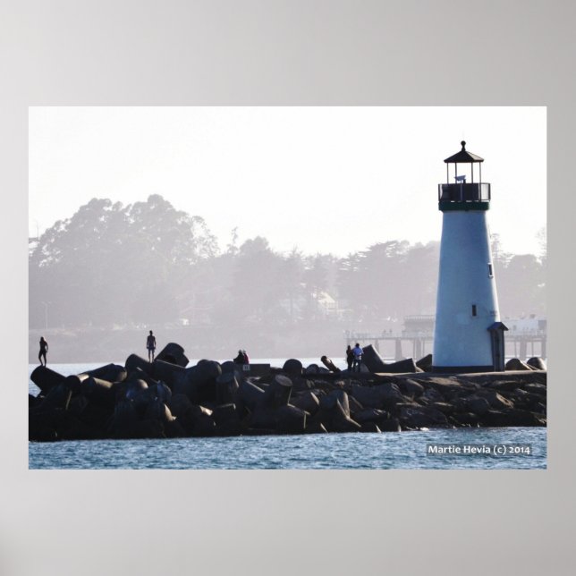 Twin Lakes Lighthouse Poster (Front)
