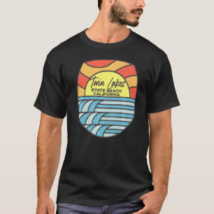 Twin Lakes State Beach California Ca Beach Sunset T-Shirt