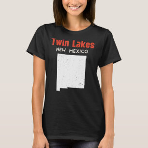 Twin Lakes USA State America Travel New Mexican Ne T-Shirt