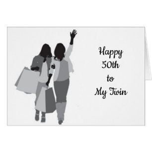 ***TWIN*** LOOKS "FABULOUS" AT *****50*****