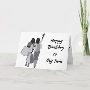 ***TWIN*** LOOKS "FABULOUS" on "YOUR BIRTHDAY" Card