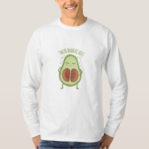 Twin Mamacado Pregnant Avocado T-Shirt