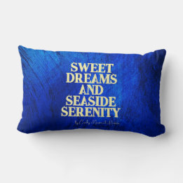 Twin Marlin Throw Pillow