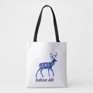 Twin Mum in Finnish Tote Bag