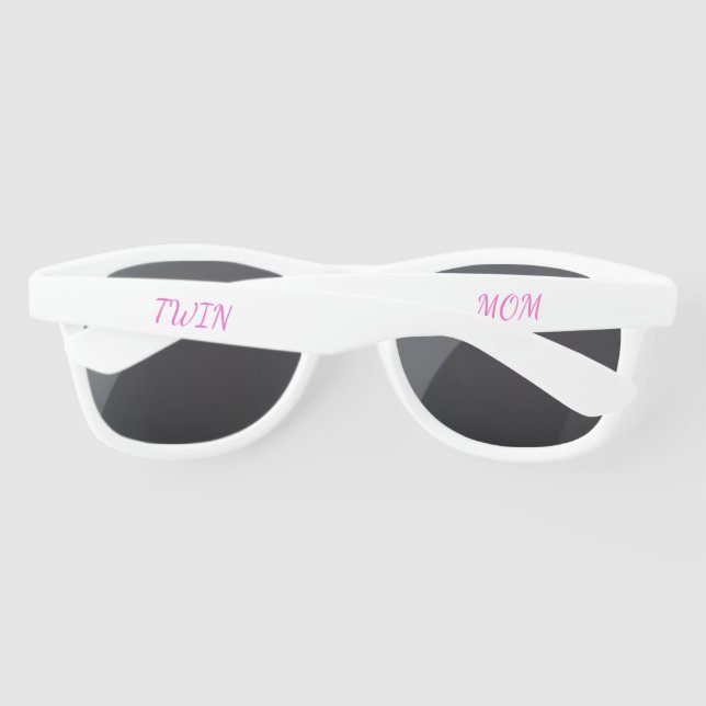 Twin Mum Minimalist Sunglasses (Back)