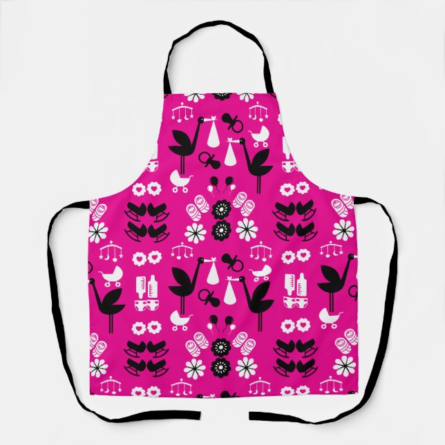 Twin Non Gender Stalk Delivery Apron (Front)