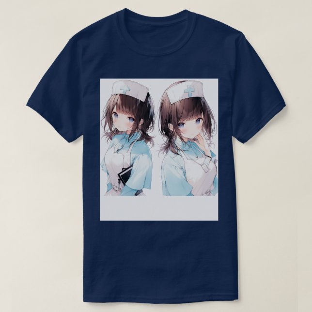 Twin Nurse T-Shirt (Design Front)