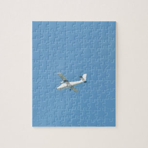 Twin Otter In Flight Jigsaw Puzzle