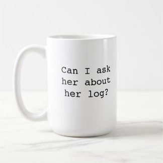 Twin Peaks Log Lady Mug