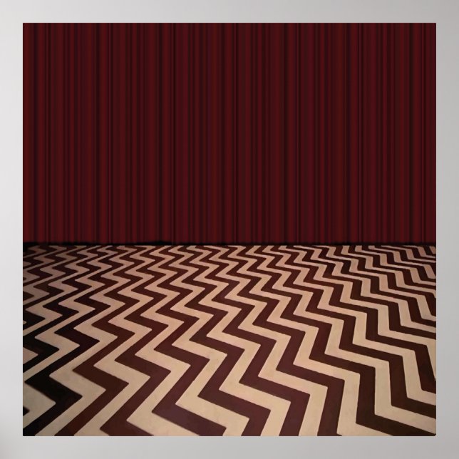 TWIN PEAKS PATTERN POSTER (Front)