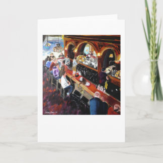 "Twin Peaks Tavern" by Trina Chow Card