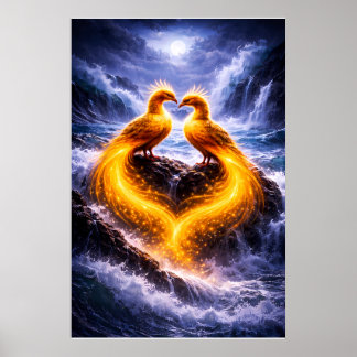 Twin Phoenixes of Eternal Light Poster