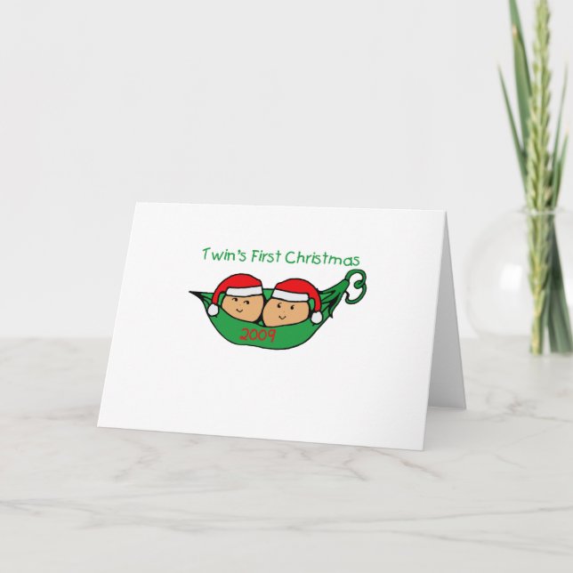 TWIN POD Christmas 2009 Holiday Card (Front)